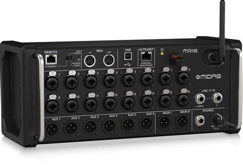 Midas MR18 sound, video, and game controller drivers .